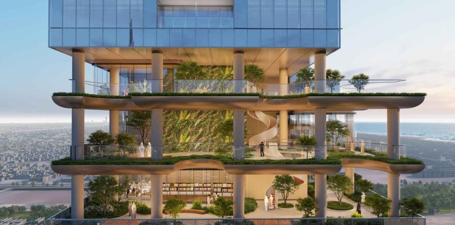 Apartemen di Sobha Skyparks di Business Bay, Dubai, UEA 2 kamar tidur, 137.41 m2 nomor 646645