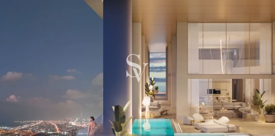 Penthouse i Al Barsha, Dubai, UAE 4 soveværelser, 688 kvm № 658153