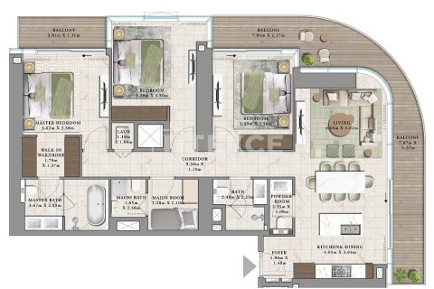 Apartamento en venta en Dubai, EAU 3 dormitorios, 183 m2 № 680112 - foto 14