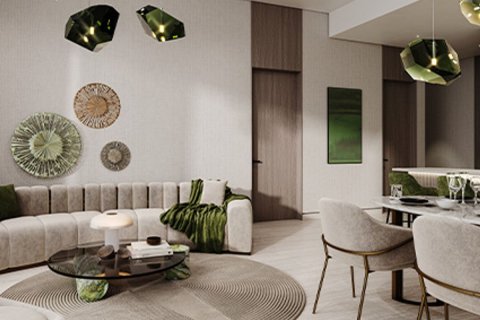Byt v Business Bay, Dubai, SAE 1 ložnice, 83.4 m² Č.: 632729 - fotografie 1