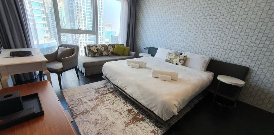 Apartment i Dubai Marina, Dubai, UAE 1 soveværelse, 66.1 kvm № 632730