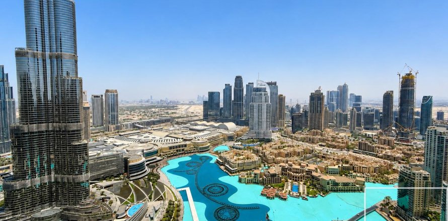 Apartman u Downtown Dubai (Downtown Burj Dubai), Dubai, UAE 104.7 m2, 2 spavaćih soba Br. 747733