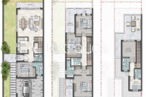 Kuća u nizu u gradu Damac Lagoons, Dubai, UAE 5 spavaće sobe, 314 m2 Br. 627522 - Slika 11