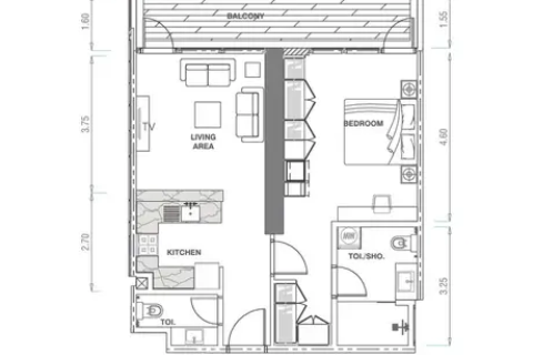 Apartment in MBL Signature in Jumeirah Lake Towers, Dubai, UAE 1 room, 56 sq.m. № 704849 - photo 11