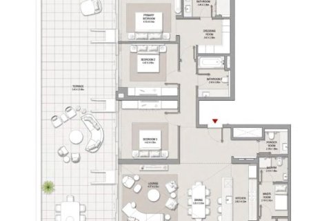 Lakás itt: City Walk, Dubai, EAE, 1 hálószoba, 75 m², azonosító: 704495 - fénykép 23