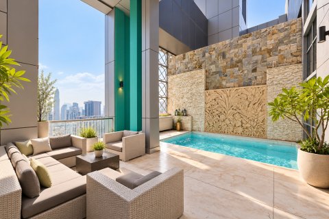 Penthouse în Business Bay, Dubai, EAU 4 dormitoare, 602.01 mp.  №768819
