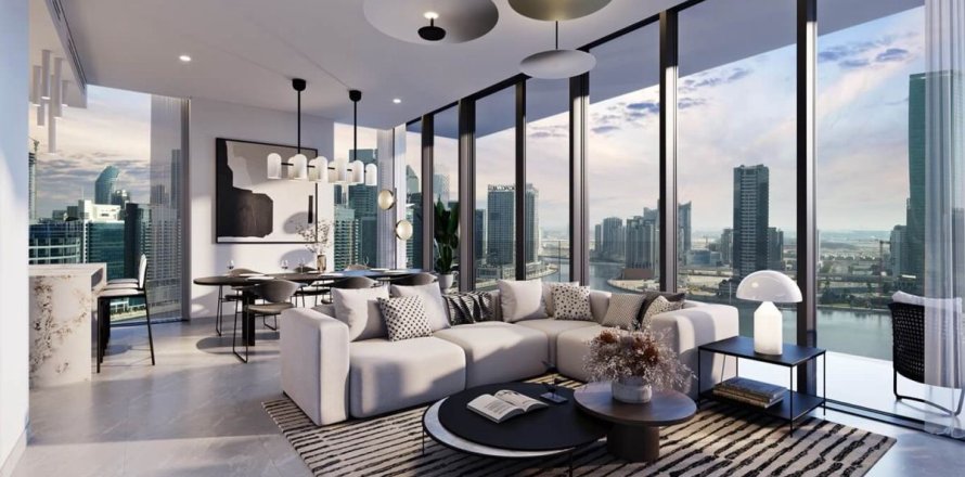Byt v Business Bay, Dubai, SAE 2 ložnice, 135.6 m² Č.: 760907