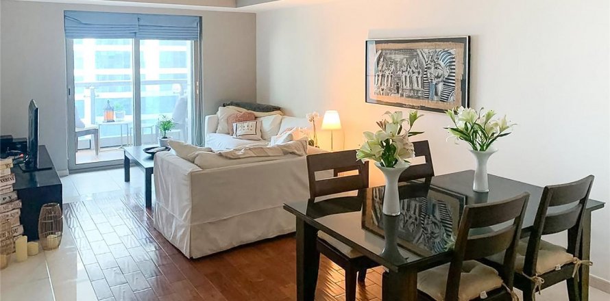 Dubai Marina, UAE의 아파트 침실 1개, 80제곱미터 번호 627077