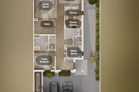 Városi lakóépület itt: Abu Dhabi, EAE, 5 hálószoba, 316 m², azonosító: 716757 - fénykép 2