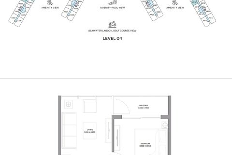 Apartman u Umm Al Quwain, UAE 1 spavaća soba, 48 m2 Br. 716759 - fotografija 2