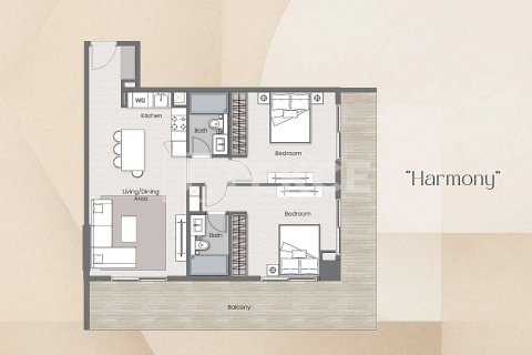 Apartament na sprzedaż w Dubai Land, Dubai, ZEA 2 sypialnie, 101 mkw., nr 693573 - zdjęcie 19