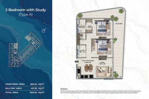 Купити квартиру в Дубай, ОАЕ 4 кімнати, 166м2, № 693572 - фото 14