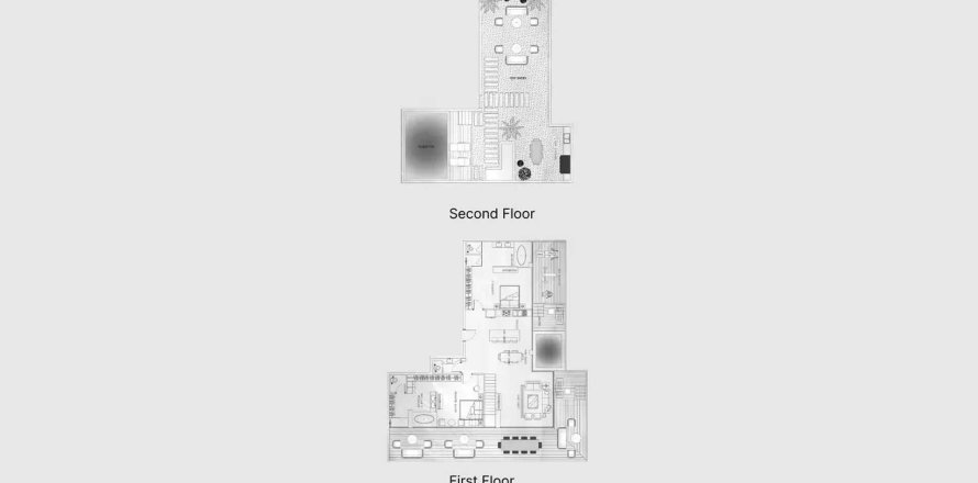 Penthauss Sky Suites by Peace Homes Jumeirah Village Circle, Dubaijā, AAE 2 istabas, 409.33 m2 Nr. 718267