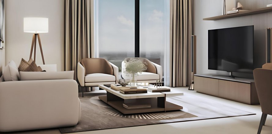 Byt v Skyvue Spectra v Nadd Al Sheba, Dubai, SAE 1 ložnice, 62.37 m² Č.: 575709
