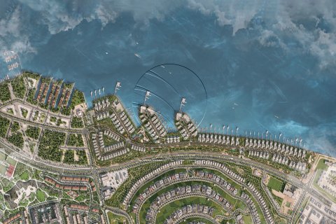 Huvila Al Hudayriat Island, Abu Dhabi, Arabiemiraatit 4 makuuhuonetta, 365 m2 № 662910 - kuva 4