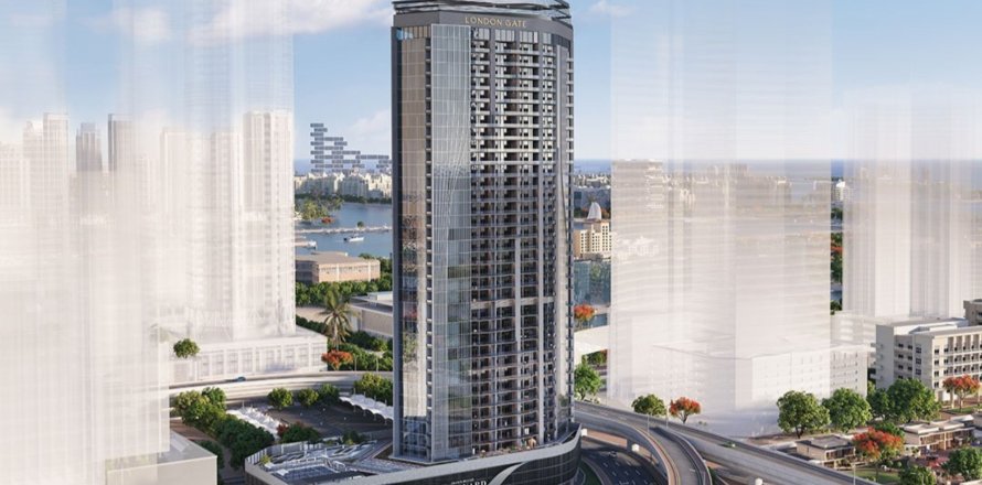 Apartmen di Dubai Marina, UAE 1 bilik, 71.29 meter persegi № 752929