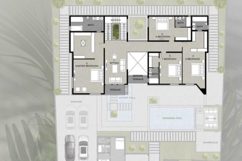 Vilă de vânzare în Jebel Ali, Dubai, EAU 5 dormitoare, 908.2 mp. №763310 - poză 9