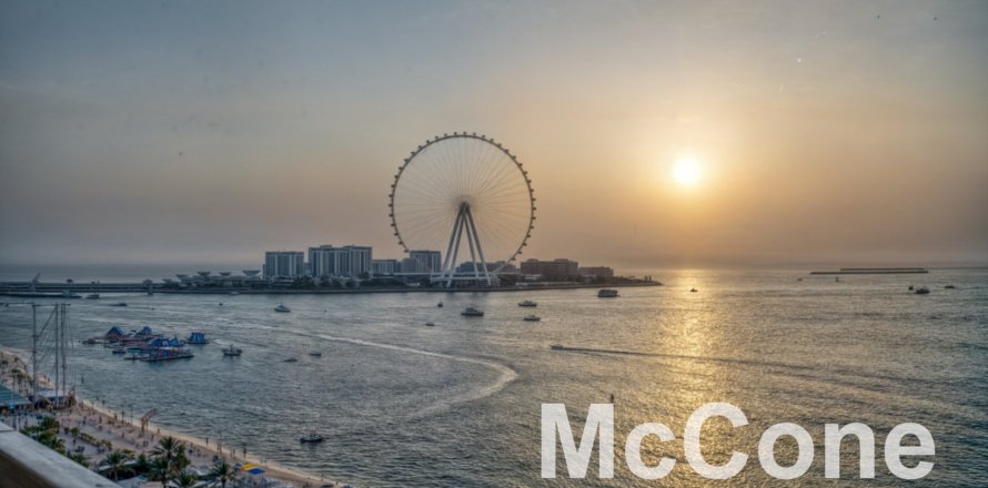 Apartament në Jumeirah Beach Residence, Dubai, Emiratet e Bashkuara Arabe 3 dhoma gjumi, 191.57 m2. № 586936