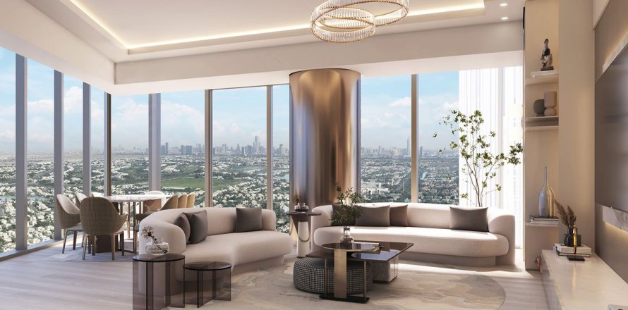 Dubai, UAE의 아파트 39.7제곱미터 번호 691348