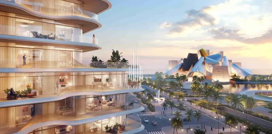 Apartament në Saadiyat Island, Abu Dhabi, Emiratet e Bashkuara Arabe 1 dhomë gjumi, 93.1 m2. № 585211