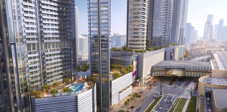 Apartment i Downtown Dubai (Downtown Burj Dubai), Dubai, UAE 1 soveværelse № 720840