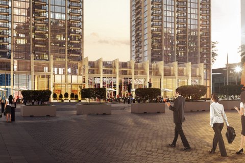 Apartament në Downtown Dubai (Downtown Burj Dubai), Emiratet e Bashkuara Arabe 3 dhoma gjumi № 720839