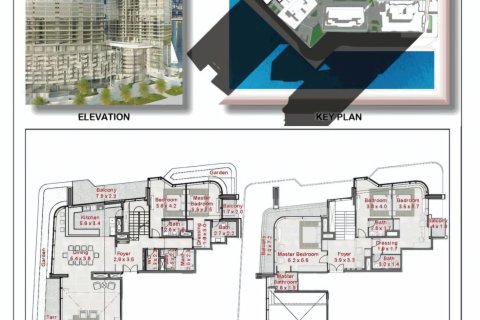 Dupleks në Al Reem Island, Abu Dhabi, Emiratet e Bashkuara Arabe 5 dhoma gjumi, 451 m2. № 716782 - Foto 2