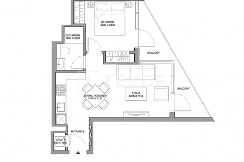 Appartamento in vendita a Dubai, EAU 1 camera da letto, 58 mq. № 583122 - foto 16