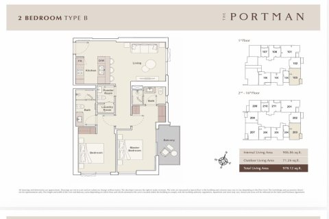 Apartman u gradu Jumeirah Village Circle, Dubai, UAE 2 spavaće sobe, 90.21 m2 Br. 758596 - Slika 11