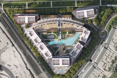 Byt v Motor City, Dubai, SAE 1 ložnice, 50.4 m² Č.: 621468 - fotografie 7
