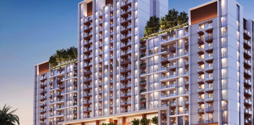 Пәтер Джумейра Вилладж Серкл, Дубай, БАӘ-да 2 жатын бөлмелер, 91 м² № 694617