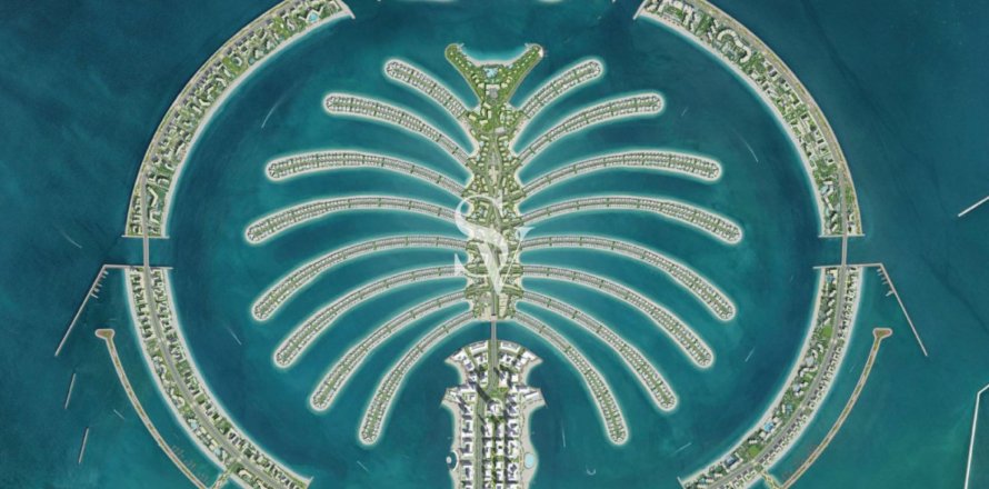 Tanah di Palm Jebel Ali, Dubai, UEA 2572 m2 nomor 660066