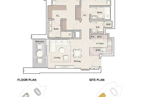 阿联酋 Dubai Jumeirah Lake Towers 待售 : 3 卧, 155 平方米 , 编号705573 - 照片 18