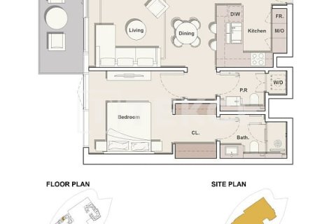 Apartament na sprzedaż w Jumeirah Lake Towers, Dubai, ZEA 2 sypialnie, 114 mkw., nr 705572 - zdjęcie 19