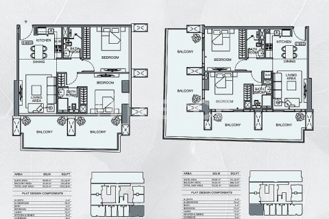 Apartament de vânzare în Jumeirah Village Circle, Dubai, EAU 1 dormitor, 57 mp.  №691660 - poză 20