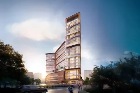 Apartmen di Downtown Jebel Ali, Dubai, UAE 1 bilik, 32.37 meter persegi № 752638