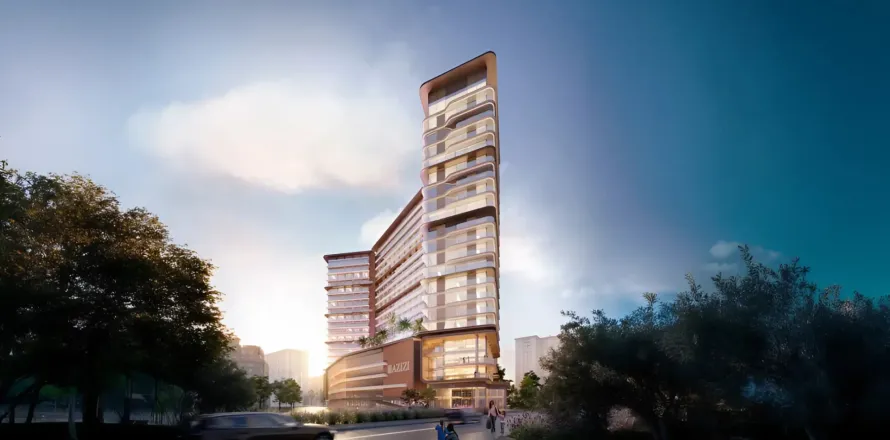 Leilighet i Downtown Jebel Ali, Dubai, Emiratene 1 rom, 32.37 kvm nr. 752638