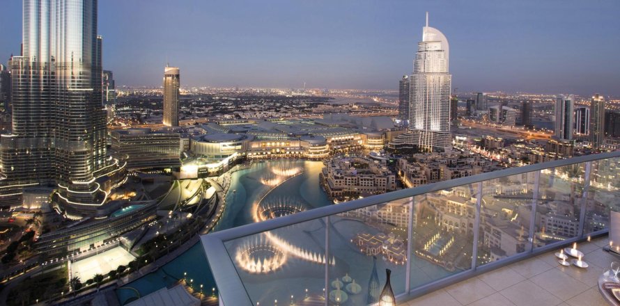 Apartment i Downtown Dubai (Downtown Burj Dubai), Dubai, UAE 1 soveværelse № 720838