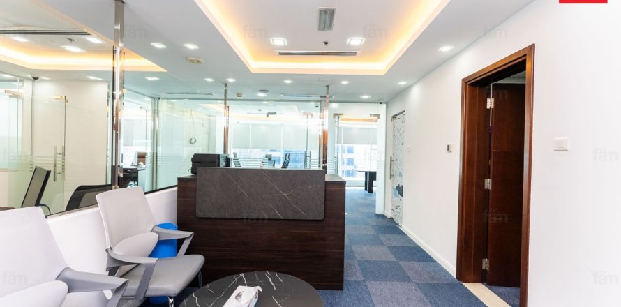 Zyrë në Business Bay, Dubai, Emiratet e Bashkuara Arabe 123.9 m2. № 739577