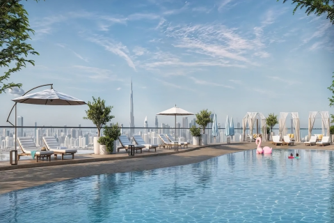 Apartemen di Al Barsha, Dubai, UEA 1 kamar tidur, 78 m2 nomor 739609 - foto 4