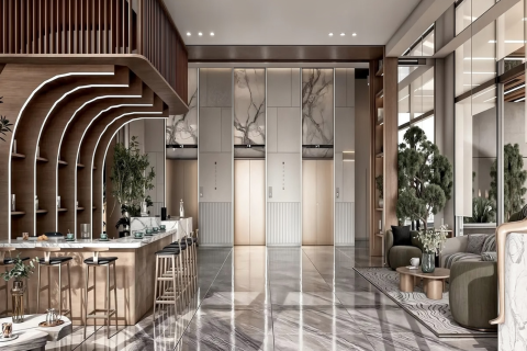Apartemen di Al Barsha, Dubai, UEA 1 kamar tidur, 78 m2 nomor 739609 - foto 8