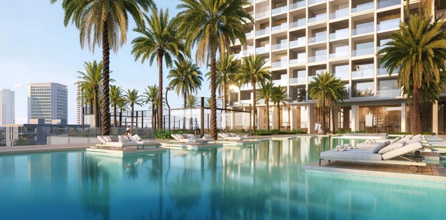 Apartmen di Dubai, UAE 1 bilik, 34 meter persegi № 729792
