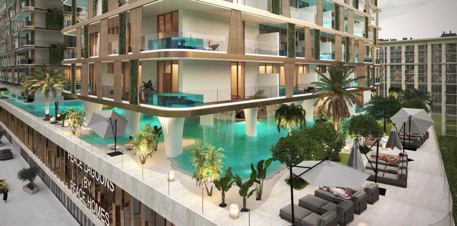 Appartamento a Dubai, EAU 1 camera, 38 mq. № 729797