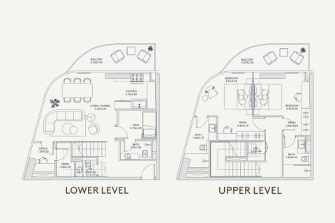 Huoneisto Al Reem Island, Abu Dhabi, Arabiemiraatit 1 makuuhuone, 81 m2 № 690006 - kuva 6