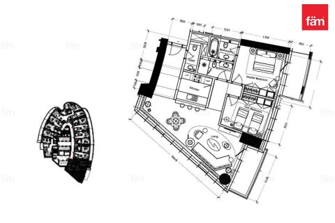 Business Bay, Dubai, BAE’de satılık daire 2 yatak odası, 129.5 m² No 691541 - fotoğraf 14
