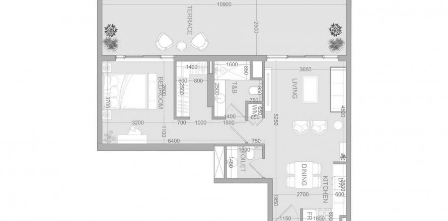 Apartment in TETR1S Tower in Jumeirah Village Circle, Dubai, UAE 1 bedroom, 88.75 sq.m. № 570456