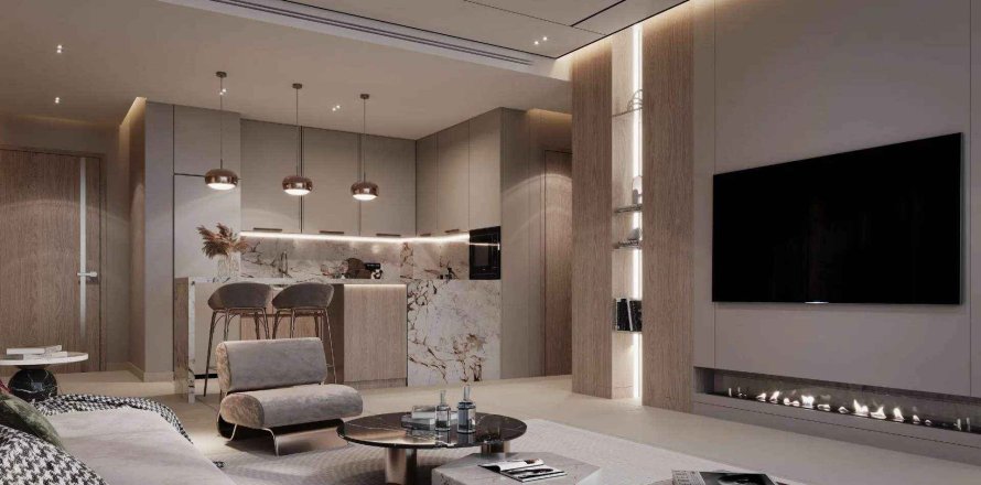 Lakás az Omya Residence lakóparkban itt: Jebel Ali, Dubai, EAE, 1 hálószoba, 60.4 m², azonosító: 713328