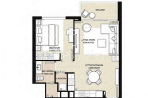 Apartament në Dubai Hills Estate, Emiratet e Bashkuara Arabe 1 dhomë gjumi, 59.9 m2. № 628711 - Foto 15