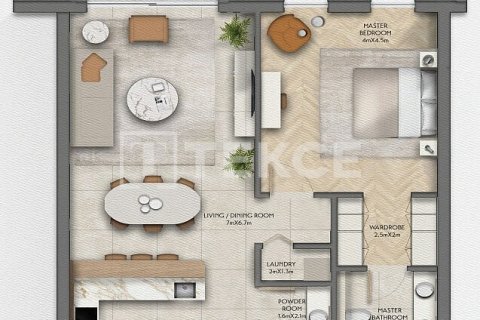 Bliźniak na sprzedaż w Yas Island, Abu Dhabi, ZEA 2 sypialnie, 306 mkw., nr 670158 - zdjęcie 16