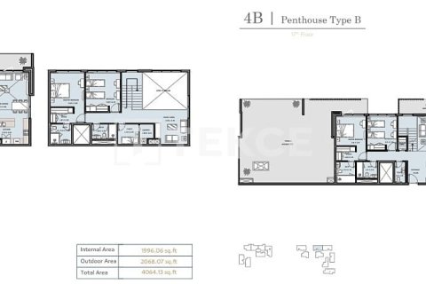 Dzīvoklis Yas Island, Abu Dhabijā, AAE 1 istaba, 41 m2 Nr. 670159 - attēls 12